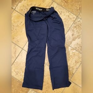 Greys Anatomy navy blue scrun pants